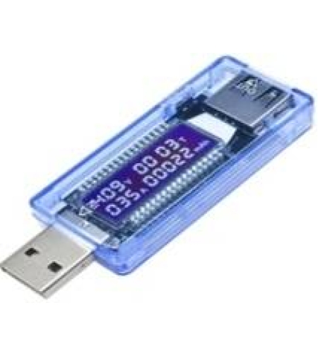 Волтметър usb амперметър тестер за напрежение