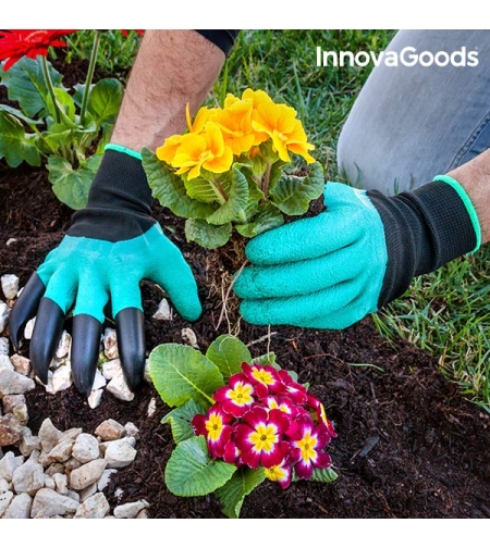 Градинарски Ръкавици с Нокти за Разкопаване InnovaGoods