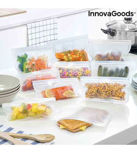 Комплект торбички за многократна употреба Freco InnovaGoods 10 части