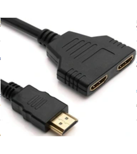 2IN1 HDMI СПЛИТЕР 30CM (400)
