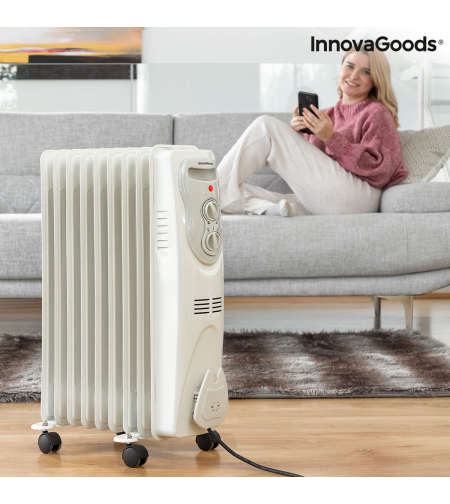 Маслен радиатор Oinine InnovaGoods 2000 W (9 ребра)