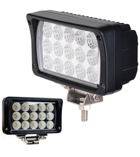 Работна лампа 15 led халоген панел 45w 12v 24v