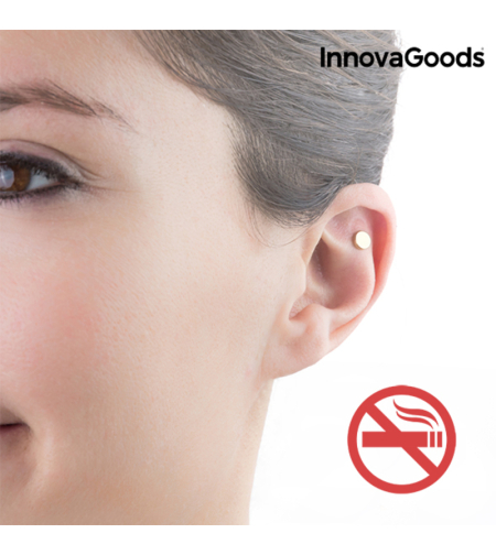 Магнит Против Тютюнопушене за Акупресура InnovaGoods