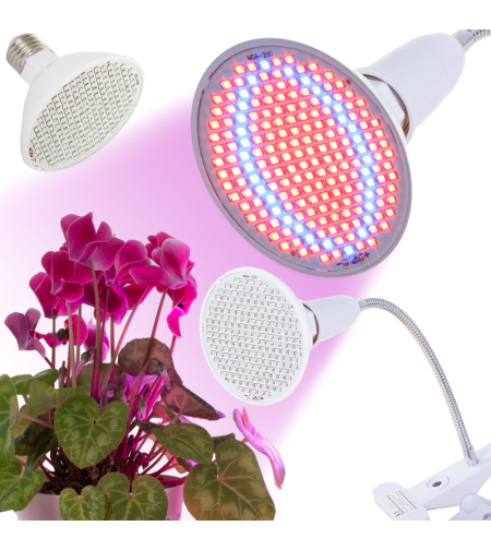200 led панелна лампа за отглеждане на растения с растеж 20w