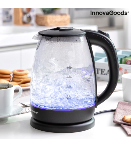 Електрически Чайник с LED Светлина Ketled InnovaGoods 2200 W