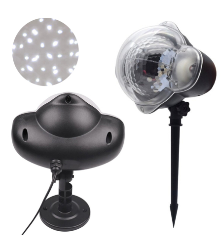 LED проектор Коледна диско топка