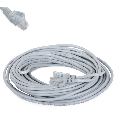 LAN мрежов кабел cat5e rj45 усукана двойка ethernet 15м