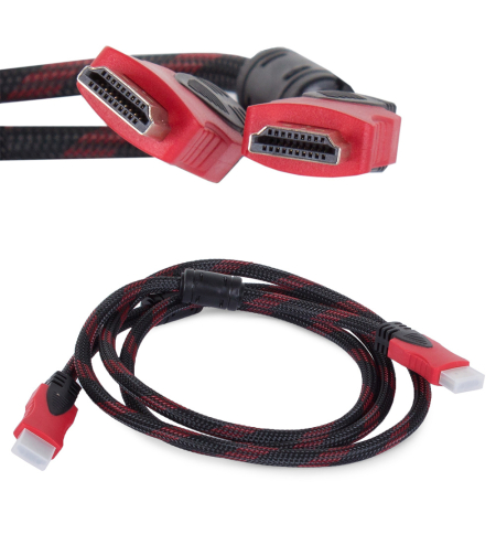 HDMI кабел 2.0 4k 3D UHD 1,8m меден 48 бита