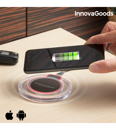 Безжично Зарядно за Смартфони Qi InnovaGoods
