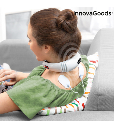 Електромагнитен Масажор за Врат и Гръб InnovaGoods