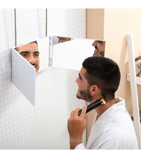 Огледало за баня с LED светлина и 360º визия SelfKut InnovaGoods