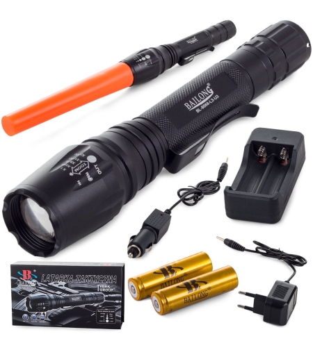 Фенер Bailong Cree Tactical Zoom Xm-L T6 8668