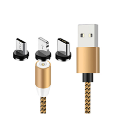 ЗЛАТЕН МАГНИТЕН USB КАБЕЛ (200)
