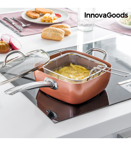 Комплект Многофункционален Тиган 5 в 1 Copper InnovaGoods (4 Части)