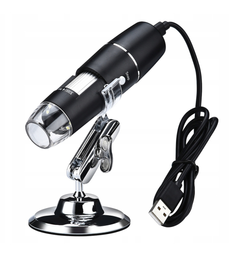 Цифров usb 8 led smd 1000x увеличение с лупа