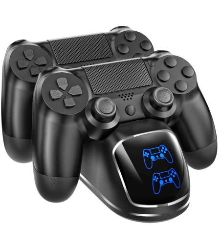 Зарядно докинг станция зареждане за pad ps4 2x