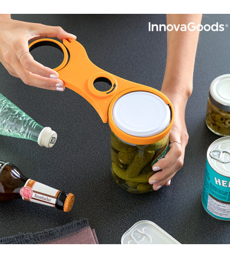Многофункционална Отварачка за Кутии 5 в 1 InnovaGoods