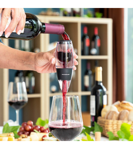 Аератор за вино с филтър, стойка и капак Wineir InnovaGoods