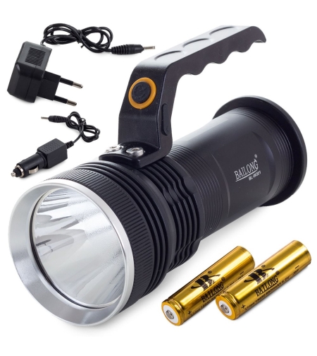 Bailong фенер полицейски прожектор led cree xp-e w001