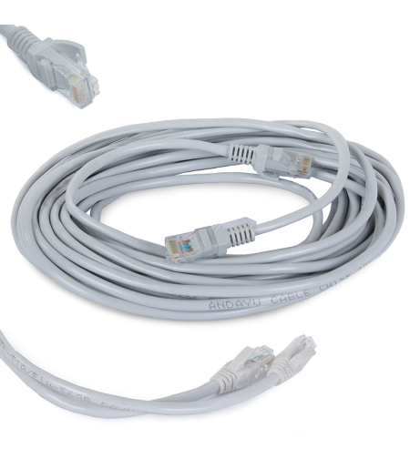LAN мрежов кабел cat5e rj45 усукана двойка ethernet 10м