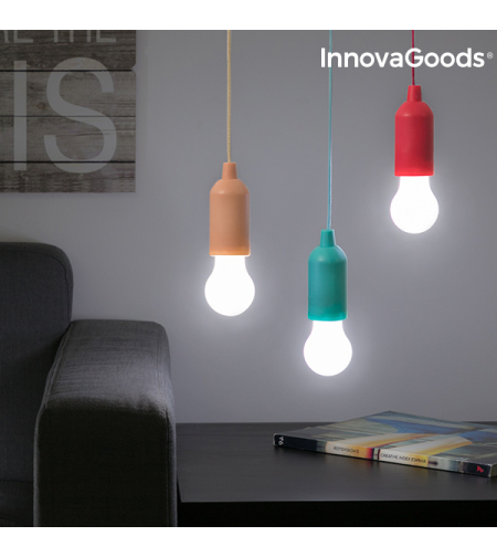 Преносима LED Крушка с Кабел InnovaGoods