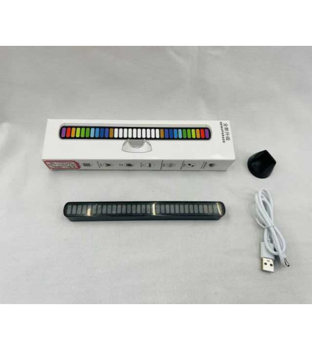 USB led звуков отговор многоцветен неонов rgb светодиод
