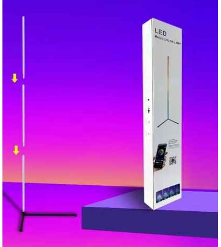СТОЯЩА LED ЛАМПА 1,5M (20)