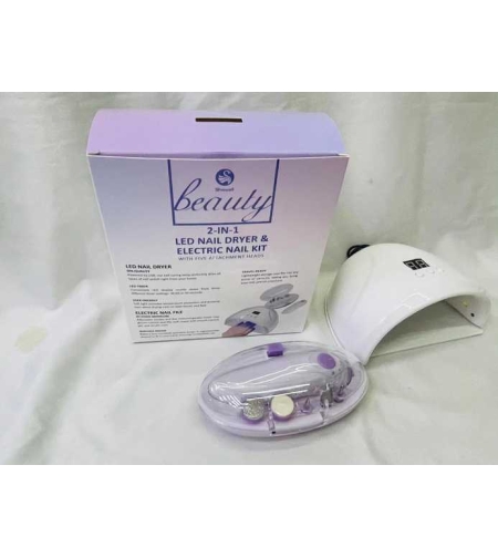 Хибриден комплект лампа 12 led uv 12w фреза