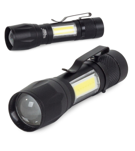Класическо фенерче Bailong mini cree zoom XP-E COB