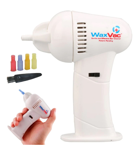 Уред за почистване на ушите восък вакуум ear vacu