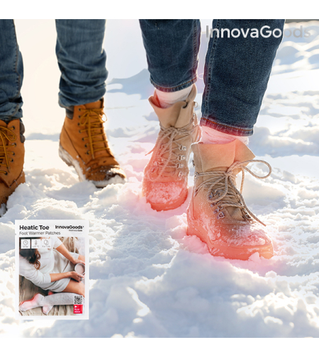 Подложки за затопляна на краката Heatic Toe InnovaGoods (опаковка от 10)