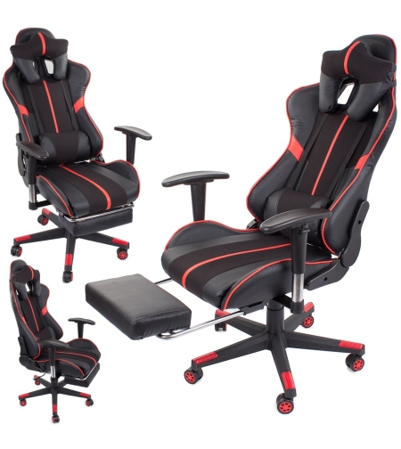 Въртяща се игрална кофа офис стол за играча