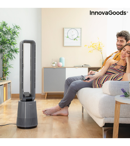 Вентилатор без Перки с Пречистващ Филтър и Дистанционно Управление Bloho InnovaGoods