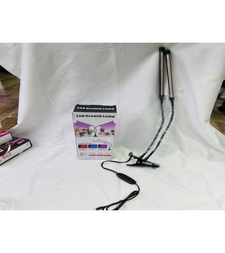 2x лампа за растеж на растения 40 led таймер usb клип