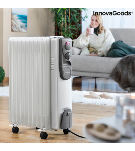 Маслен радиатор Oileven InnovaGoods 2500 W (11 ребра)