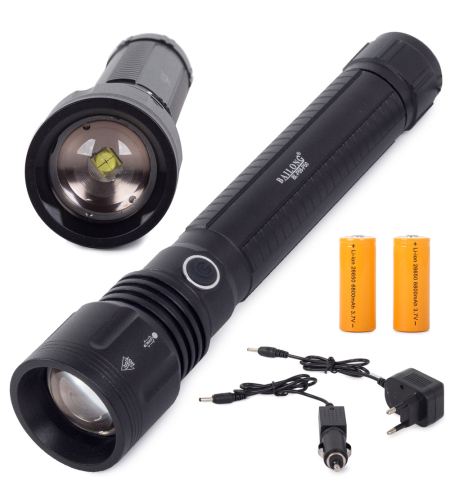 Bailong Tactical Police LED XHP50 zoom фенер
