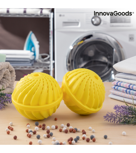 Топчета за Пране на Дрехите без Перилен Препарат Delieco InnovaGoods Опаковка от 2 единици