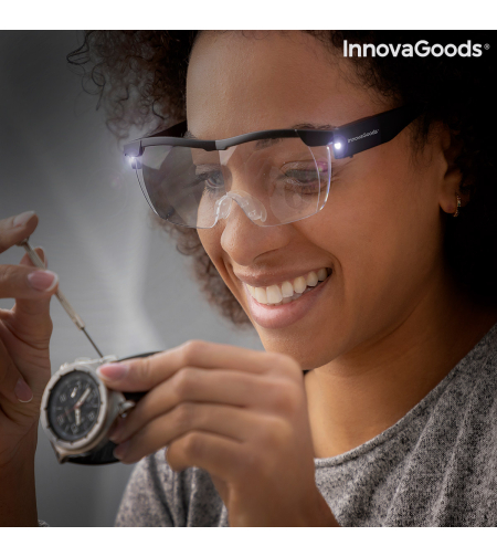 Увеличителни Очила с LED Glassoint InnovaGoods