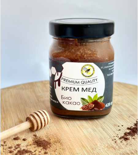 Крем мед какао