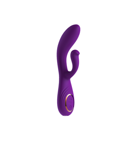 Водоустойчив Силиконов Двоен Вибратор – G-Spot и Клиторна Стимулация с Два Мотора