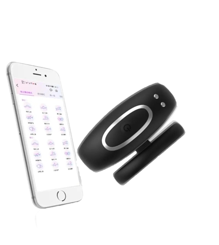 Silicone Penis Ring with APP Control – Vibrations and Delay Training for Men