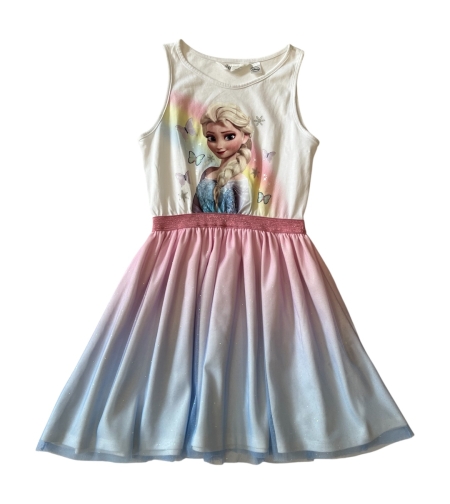 Детска лятна рокля H&M Disney Elsa and Anna