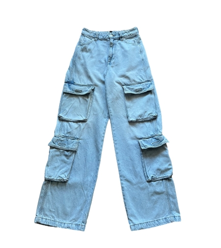 Дамски карго дънки H&M DIVIDED