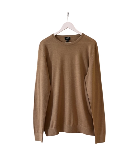 Мъжки тънък пуловер H&M Merino Wool Blend