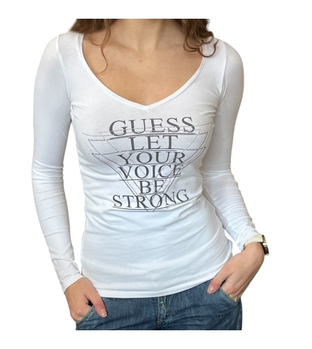 Дамска блуза с дълъг ръкав GUESS