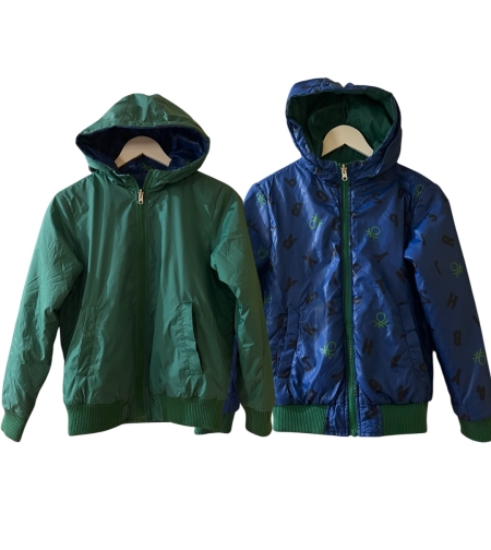 Детско двулицево яке UNITED COLORS OF BENETTON