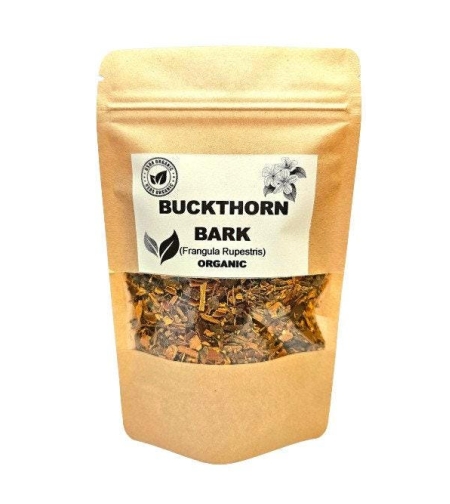 Organic BUCKTHORN BARK | frangula rupestris | buckthorn tea | herbal tea | organic herbs | dried herbs | herba | tea