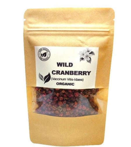 Червена Боровинка Плод (Vaccinium Vitis-Idaea) – Българска, Диворастяща, 100% Натурална