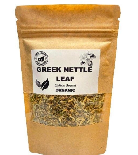 Organic GREEK NETTLE LEAF | urtica urens | greek nettle tea | nettle leaf | herbal tea | dried leaf | organic herbs | herba | tea