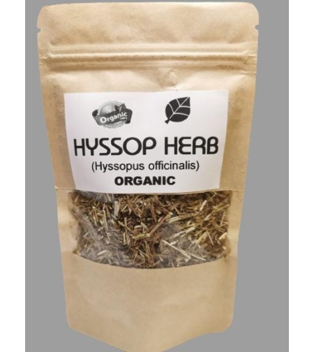 Organic HYSSOP HERB | Hyssopus Officinalis | Hyssop Tea | Herbal Tea | Herba | Tea | Medicinal Herbs | Dried Herbal Tea | Herbs | Remedies